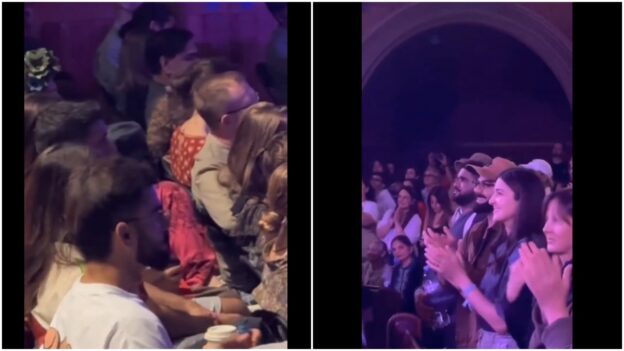 Watch: Virat Kohli and Anushka Sharma attended the Krishna Das Kirtan in London