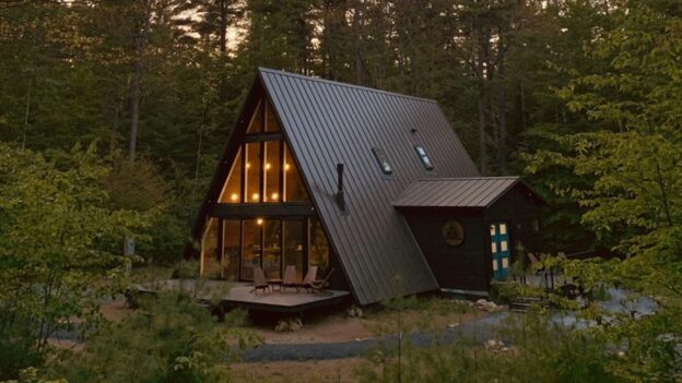 ‘We Built Our Dream A-Frame Home in the Adirondacks’