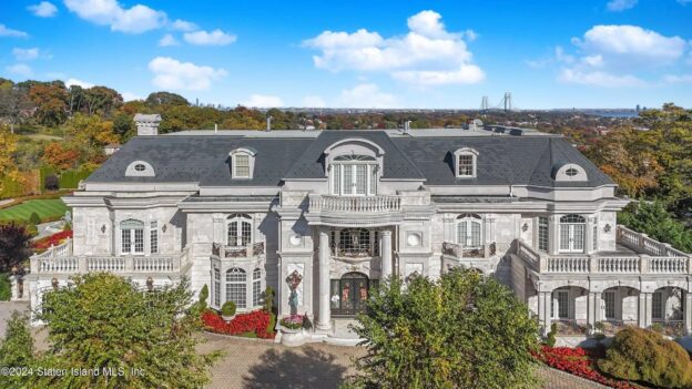 Staten Island Mansion Formerly Owned by ‘Big Paul’ Castellano Lists for $18M—and Stands To Break a Borough Record by Millions