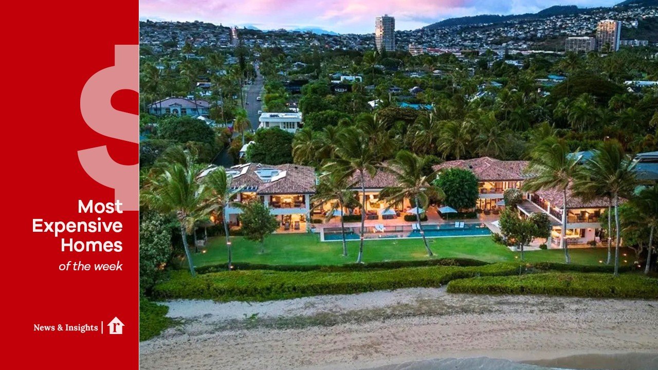 $65 Million Hawaiian Compound That Includes 3 Luxury Residences Surfs to the Top of the Most Expensive Homes List