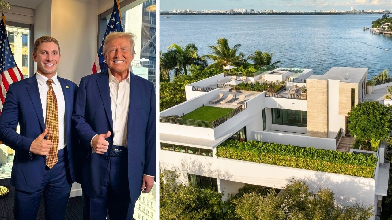 Trump Appointee Jacob Helberg and His Husband Seeking $65 Million for Their Miami Megamansion After Buying $7 Million DC Home