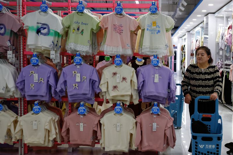 In deflation-hit China, one store holds flash sales four times a day