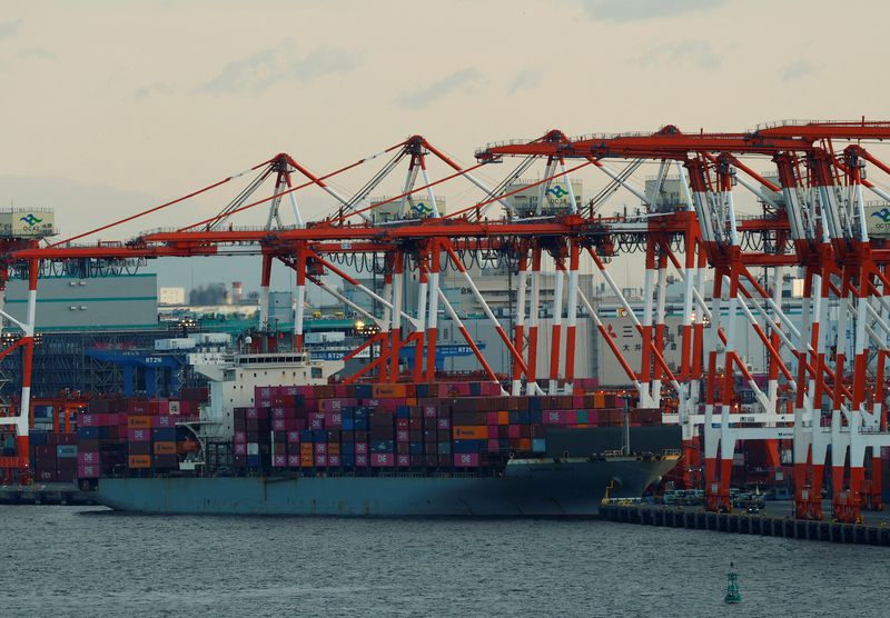 Japan’s exports expand in February on stockpiling amid tariff fears
