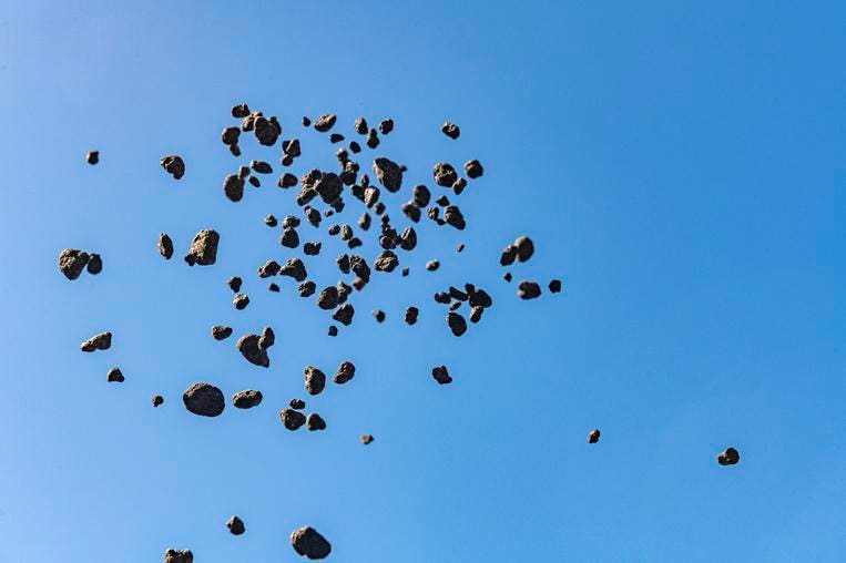 Some Earthquakes Can Shake So Violently That Rocks Become Airborne