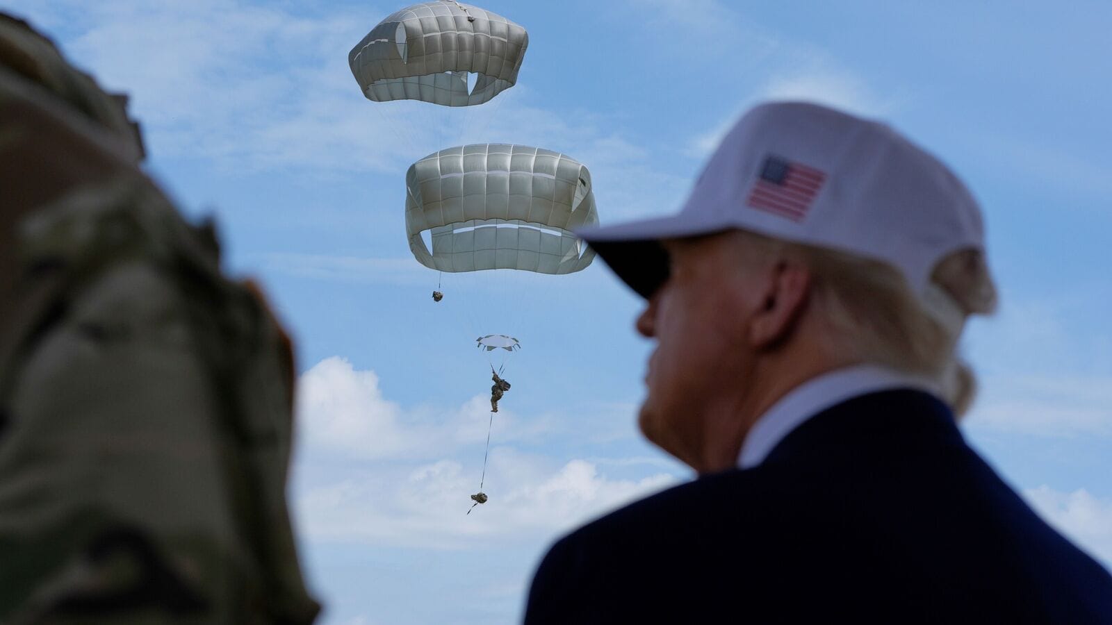 Donald Trump warns of ‘heavy force’ against protesters ahead of Army parade in Washington