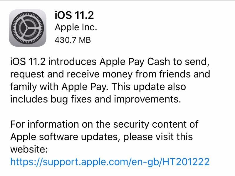 Apple iOS 11.2 Release: Should You Upgrade? – Forbes