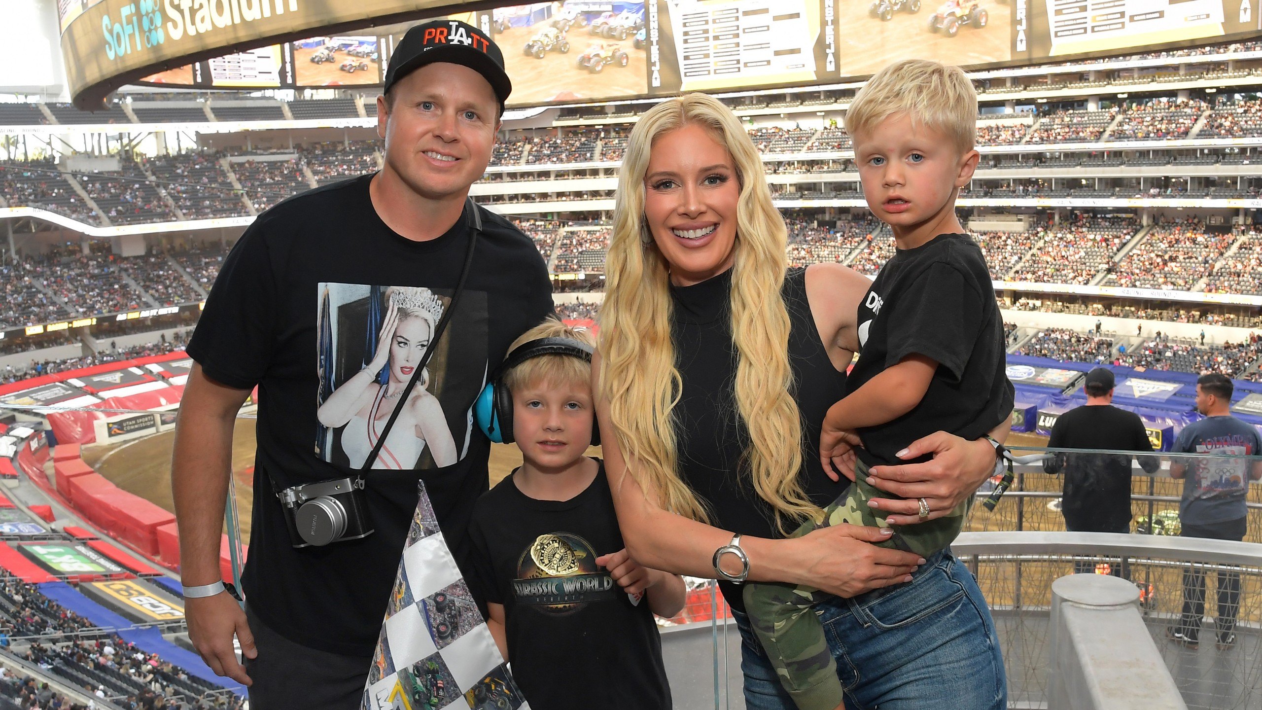 Spencer Pratt and Heidi Montag Camp With Their Kids on Site of Burned Home