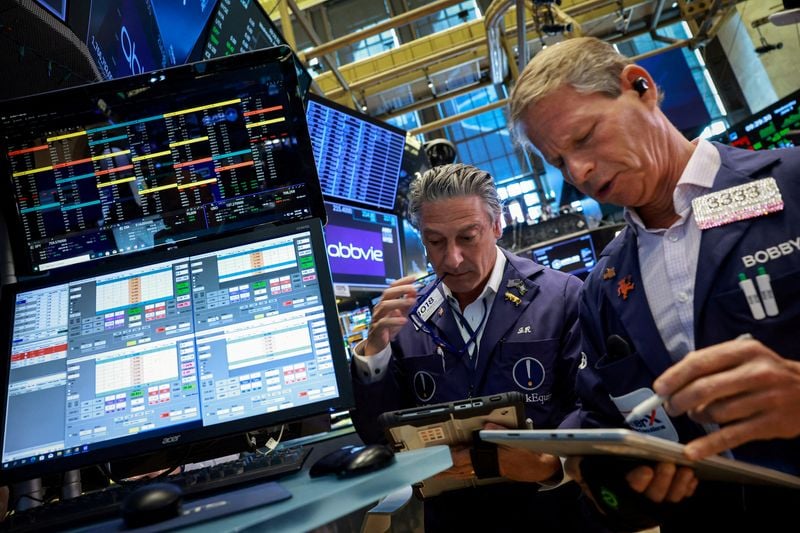 Wall Street indexes fall more than 1%, hit by tech, Iran war worries