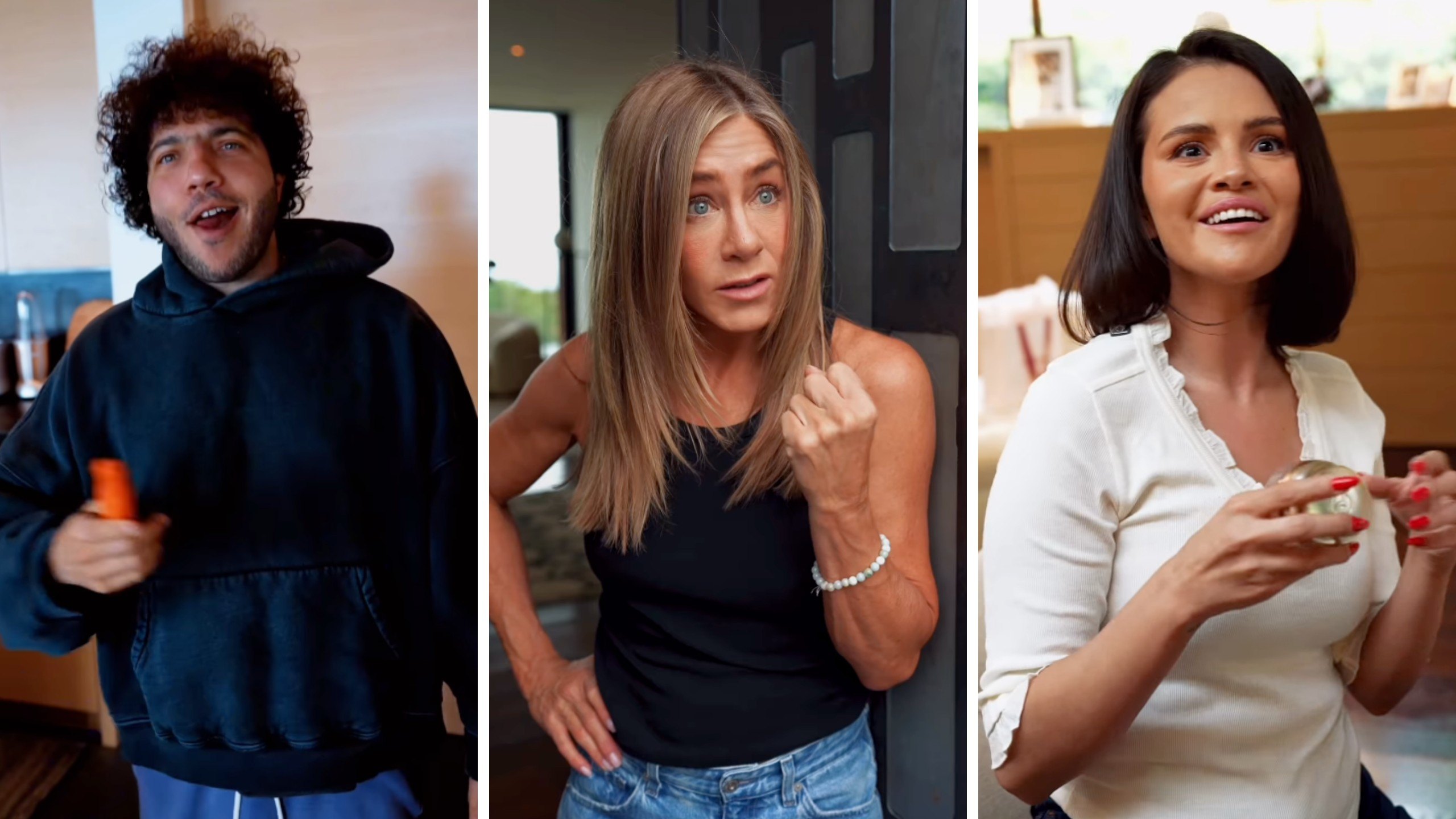 Selena Gomez and Benny Blanco Cause Chaos in Jennifer Aniston’s Mansion