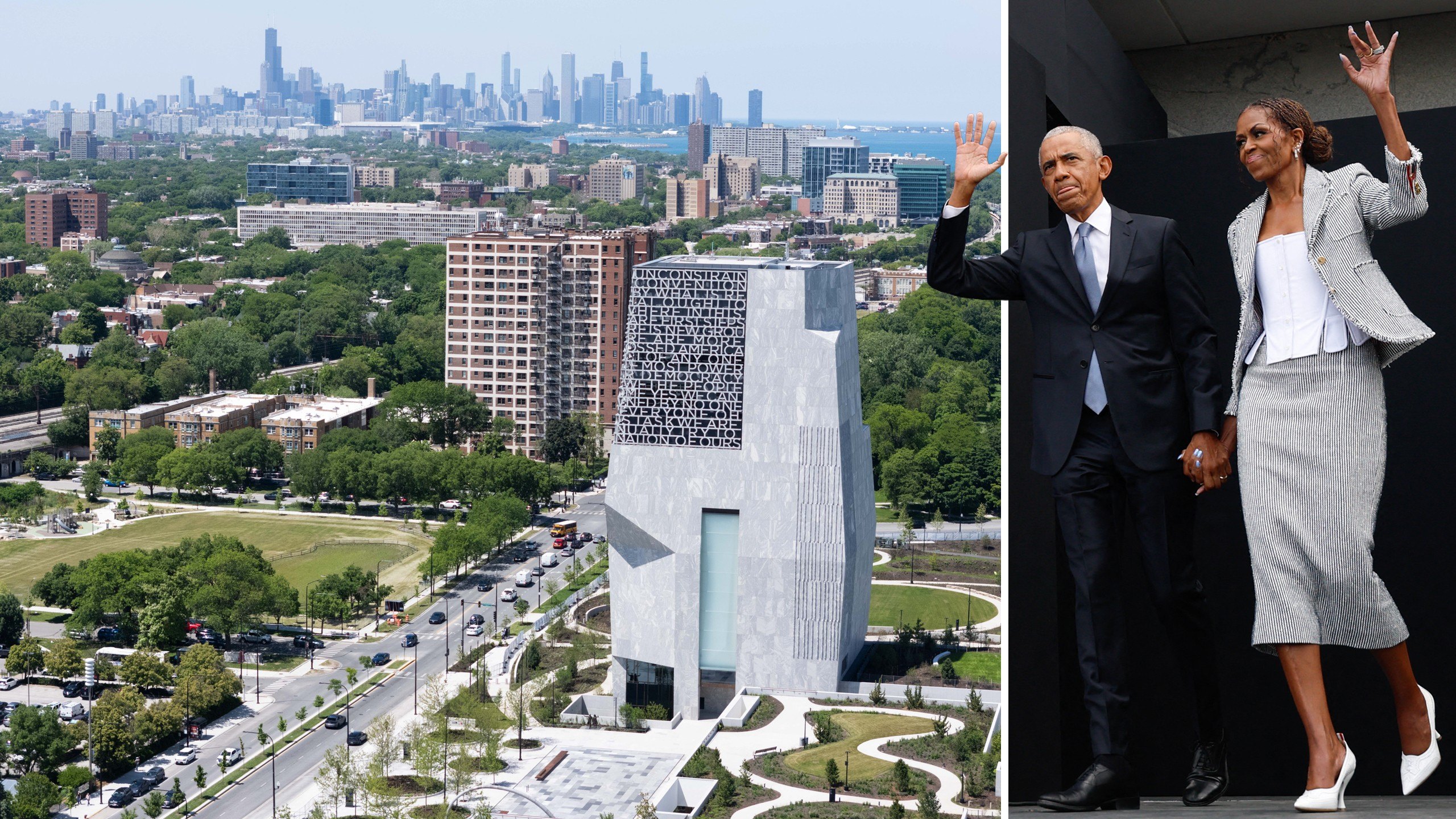 Obama Presidential Center Opens in Chicago Amid Fanfare and Criticism Over Brutalist Design