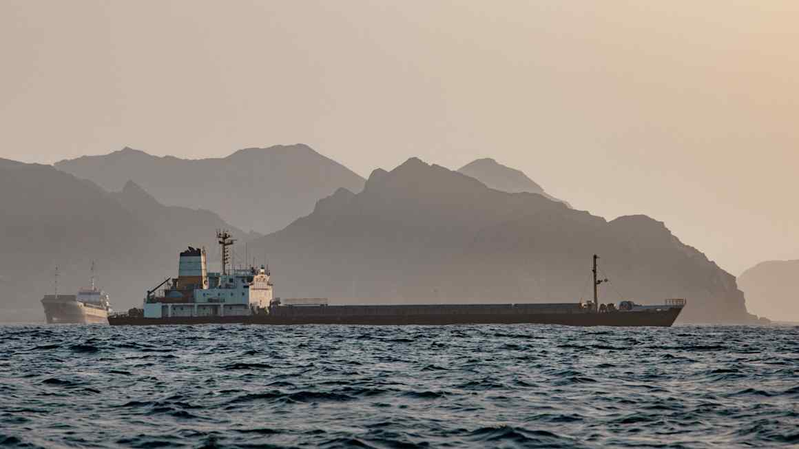 Hormuz closure strands almost 1,200 cargo ships with $125bn worth of goods