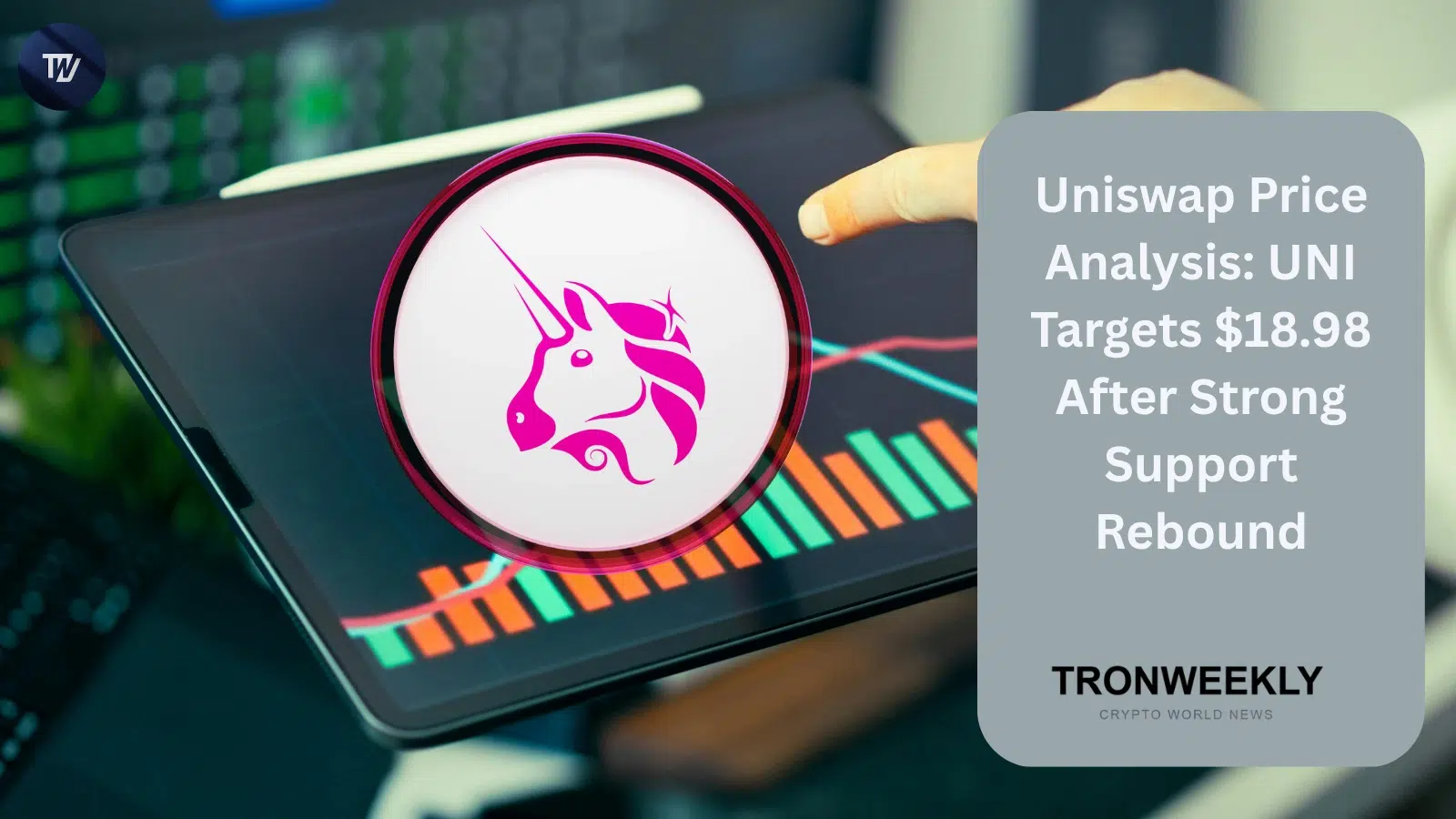Uniswap Price Analysis: UNI Targets $18.98 After Strong Support Rebound
