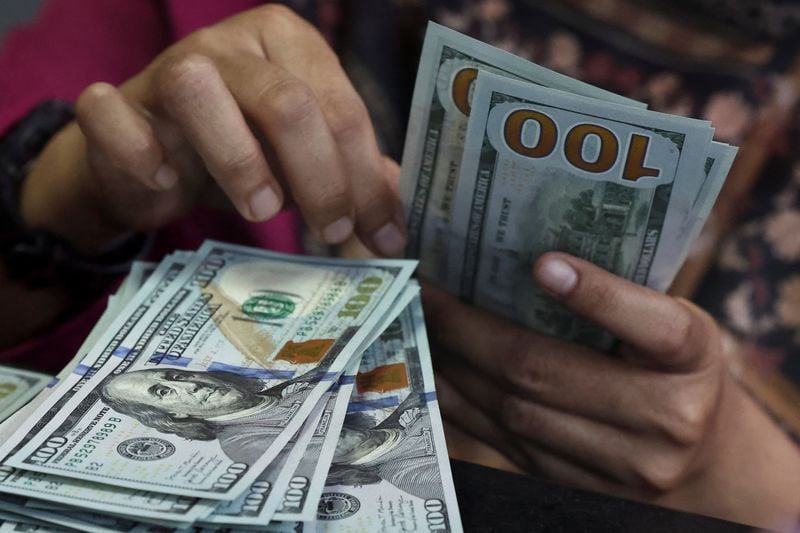 Dollar at 17-month high as global bond rout hits euro