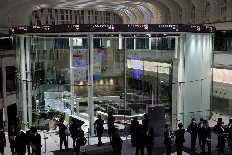 Asia shares weaker, oil up as investors weigh Saudi-Houthi escalation