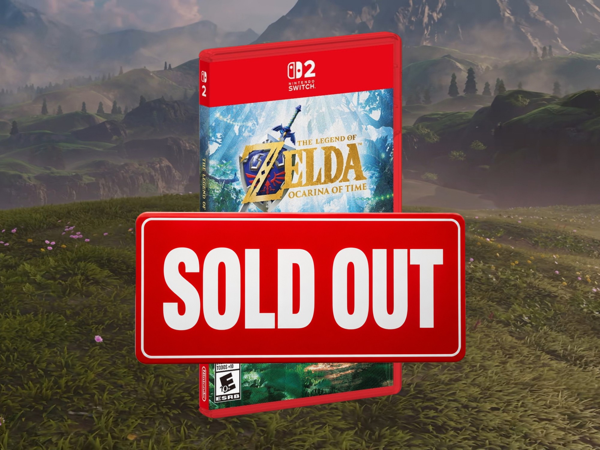 As Zelda: Ocarina of Time foil cover sells out permanently, some stores still have pre-order bonus